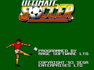 Image n° 6 - screenshots  : Ultimate Soccer