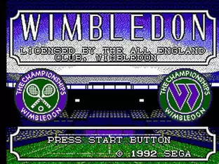 Image n° 1 - screenshots  : Wimbledon