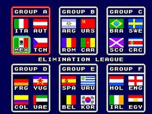 Image n° 5 - screenshots  : World Cup Italia '90