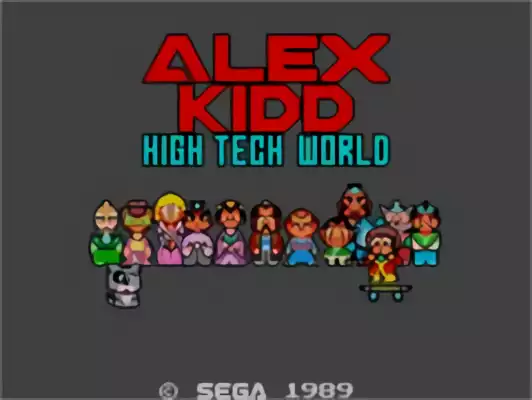 Image n° 4 - titles : Alex Kidd - High Tech World