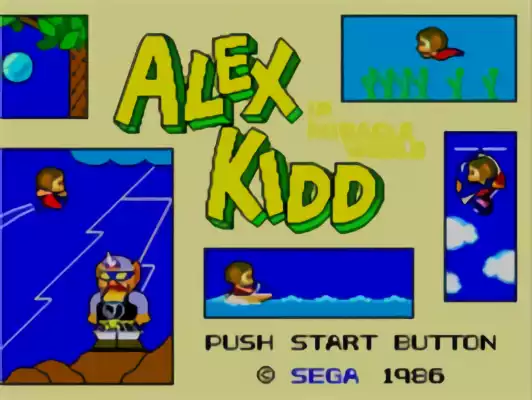 Image n° 10 - titles : Alex Kidd in Miracle World