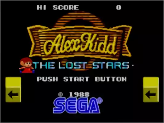 Image n° 10 - titles : Alex Kidd - The Lost Stars