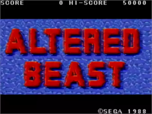 Image n° 10 - titles : Altered Beast