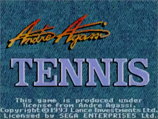 Image n° 10 - titles : Andre Agassi Tennis