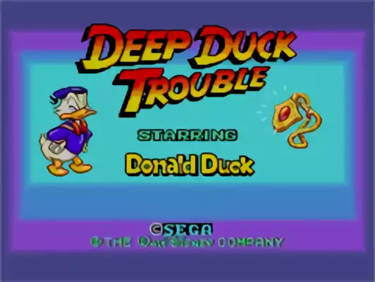 Image n° 10 - titles : Deep Duck Trouble Starring Donald Duck