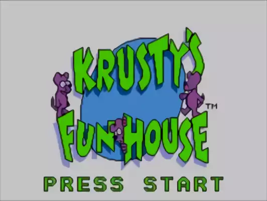 Image n° 10 - titles : Krusty's Fun House