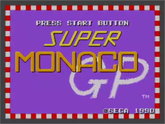Image n° 10 - titles : Super Monaco GP