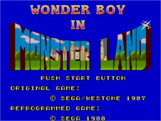 Image n° 4 - titles : Wonderboy in Monsterland