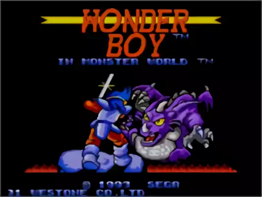 Image n° 10 - titles : Wonder Boy in Monster World