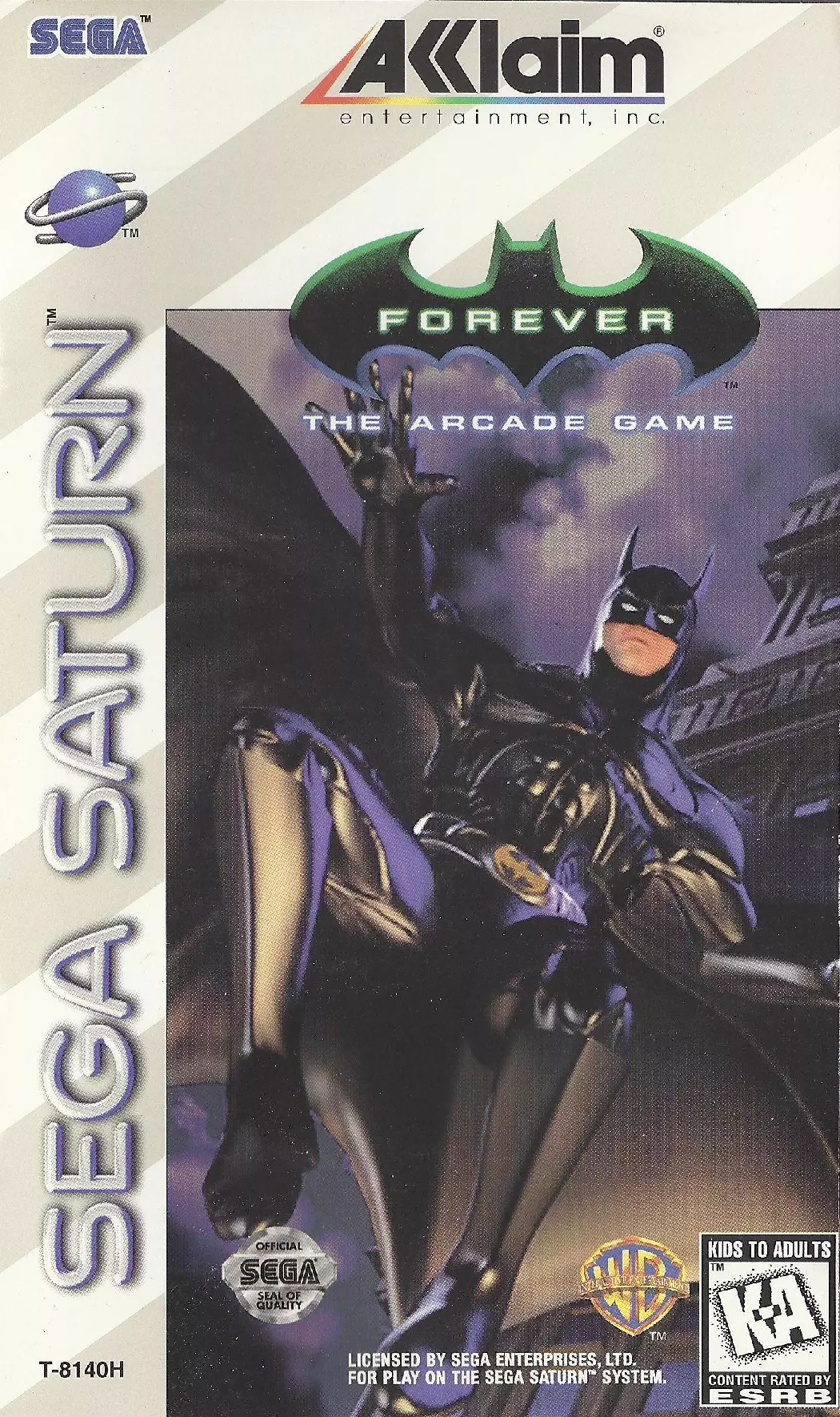 manual for Batman Forever - The Arcade Game
