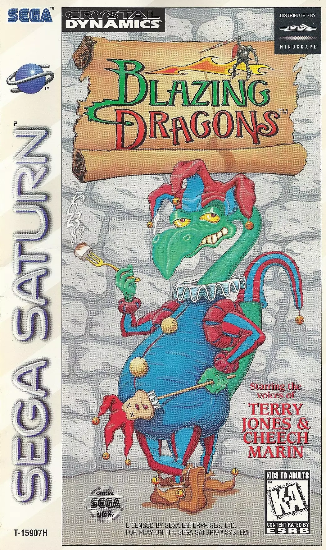 manual for Blazing Dragons