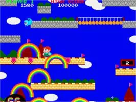 Image n° 2 - screenshots : Bubble Bobble - Also featuring Rainbow Islands