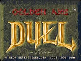 Image n° 3 - titles : Golden Axe - The Duel