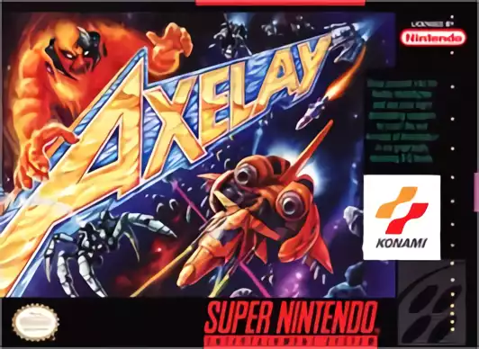 Image n° 1 - box : Axelay (Beta)