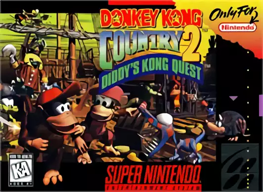 Image n° 1 - box : Donkey Kong Country 2 - Diddy's Kong Quest