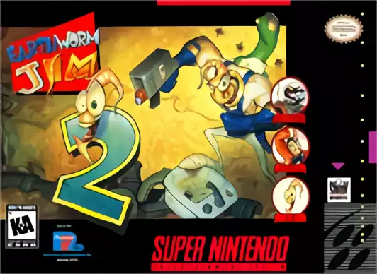 Image n° 1 - box : Earthworm Jim 2