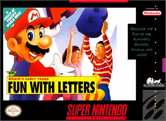 Image n° 1 - box : Mario's Early Years - Fun With Letters
