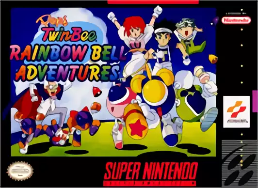 Image n° 1 - box : Pop'n Twinbee - Rainbow Bell Adventures Image n° 1 - box : Pop'n Twinbee - Rainbow Bell Adventures