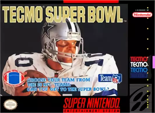 Image n° 1 - box : Tecmo Super Bowl (Beta)
