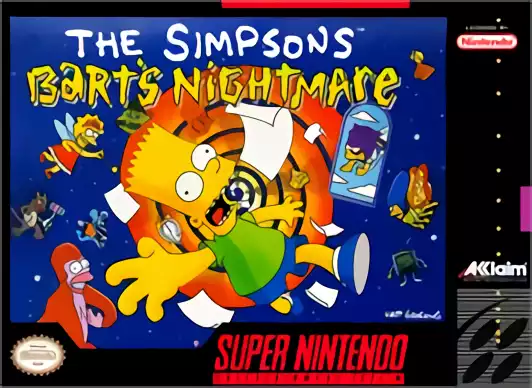 Image n° 1 - box : Simpsons, The - Bart's Nightmare