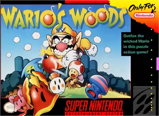Image n° 1 - box : Wario's Woods Image n° 1 - box : Wario's Woods