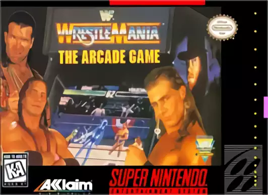 Image n° 1 - box : WWF WrestleMania - The Arcade Game