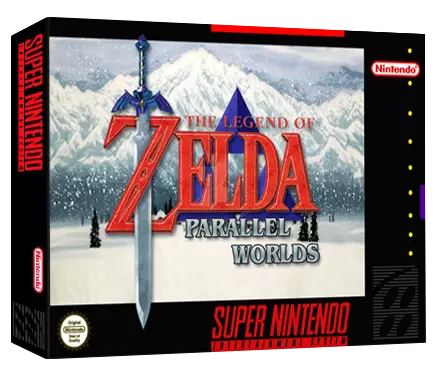 The Legend of Zelda Parallel Worlds Super Nintendo SNES Video Game