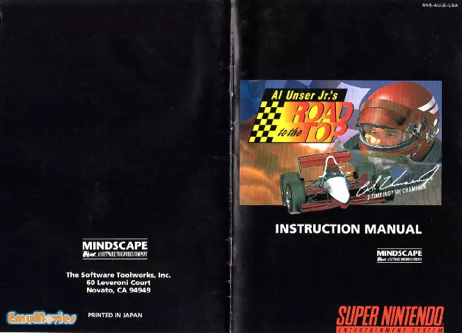 manual for Al Unser Jr's Road to the Top