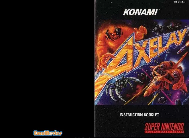 manual for Axelay