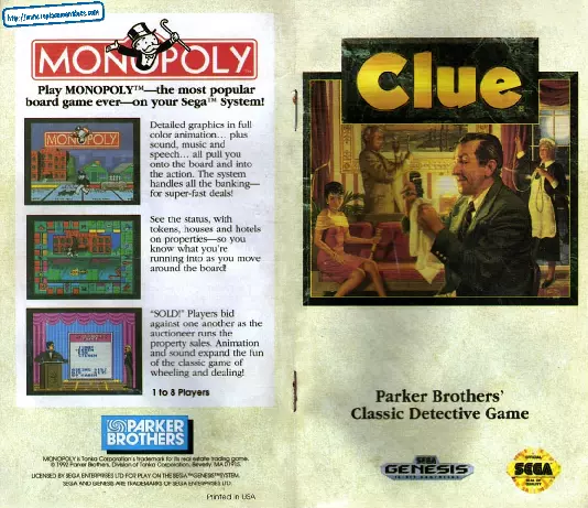 manual for Clue
