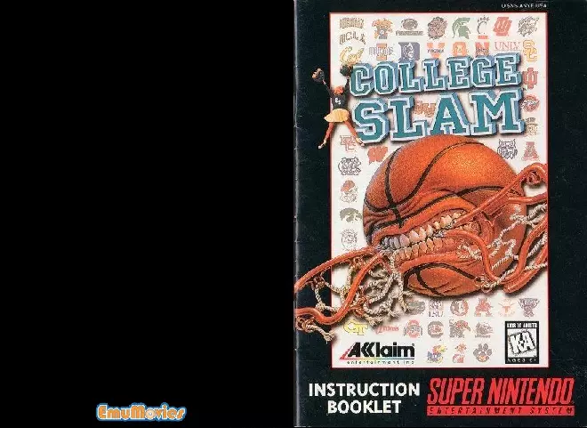 manual for College Slam Basketball