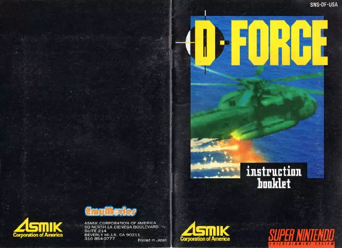 manual for D-Force