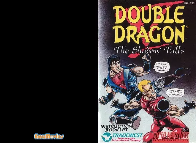 manual for Double Dragon V - The Shadow Falls
