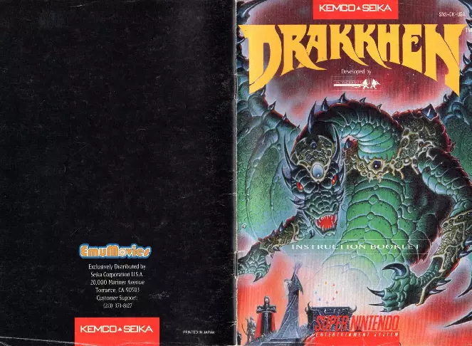 manual for Drakkhen