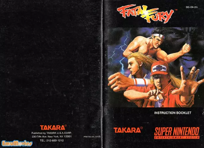 manual for Fatal Fury