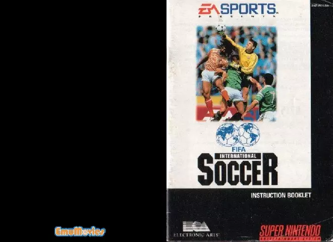 manual for FIFA International Soccer