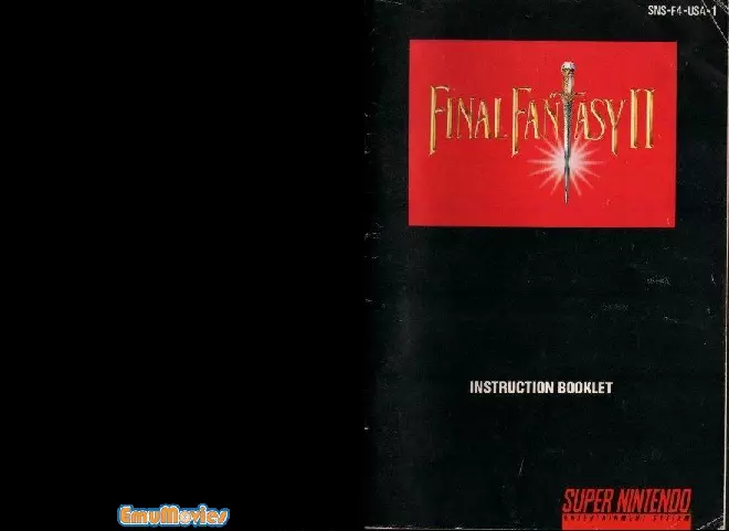 manual for Final Fantasy III (hack)