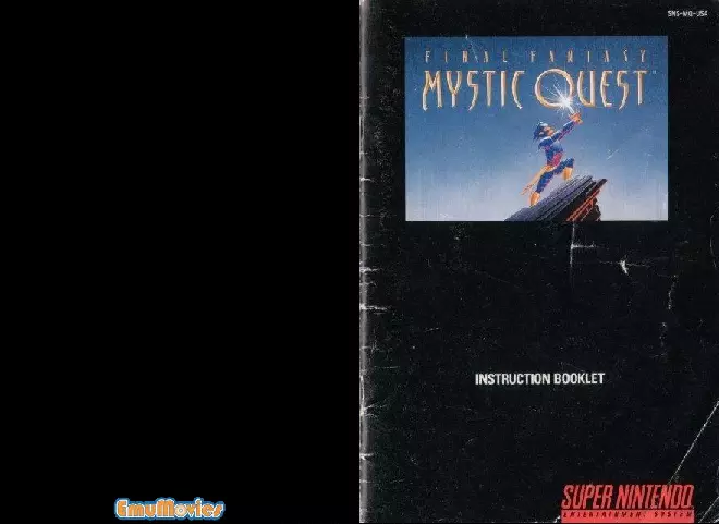 manual for Final Fantasy - Mystic Quest