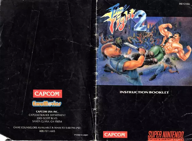 manual for Final Fight 2