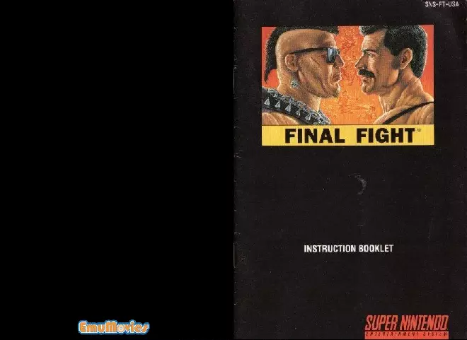manual for Final Fight