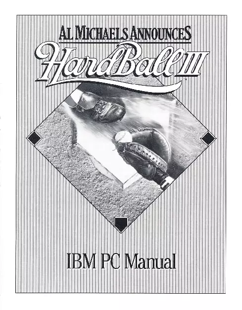 manual for Hardball III