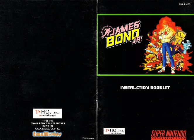 manual for James Bond Jr