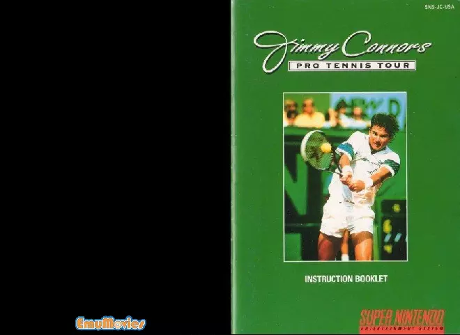 manual for Jimmy Connors Pro Tennis Tour