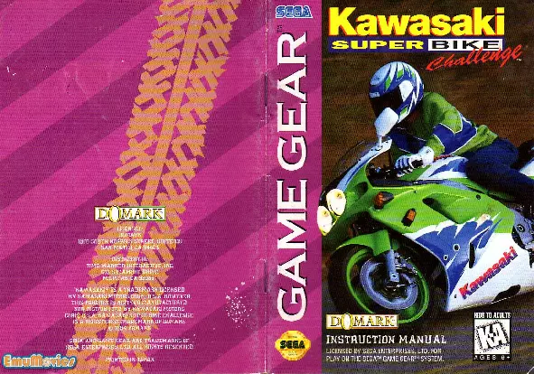 manual for Kawasaki Superbike Challenge