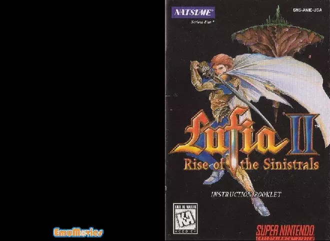 manual for Lufia II - Rise of the Sinistrals