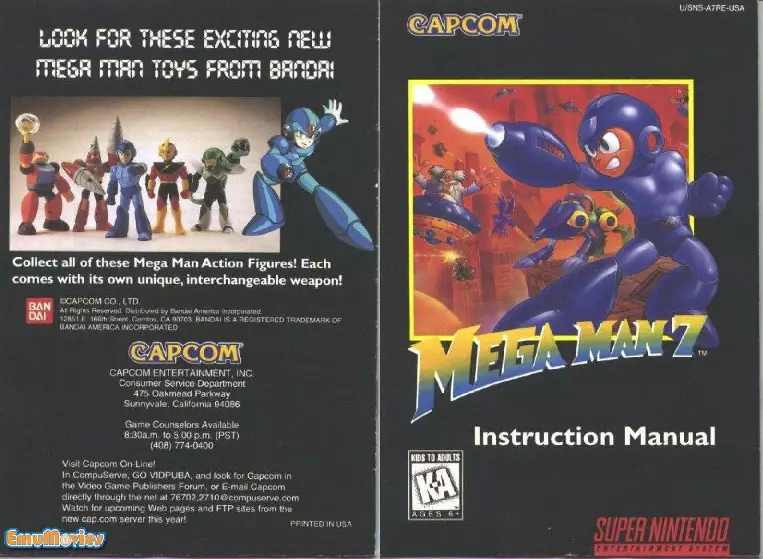 manual for Mega Man 7