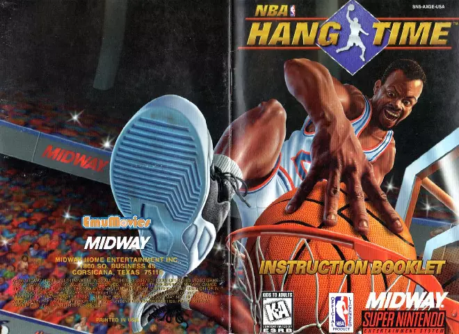 manual for NBA Hang Time
