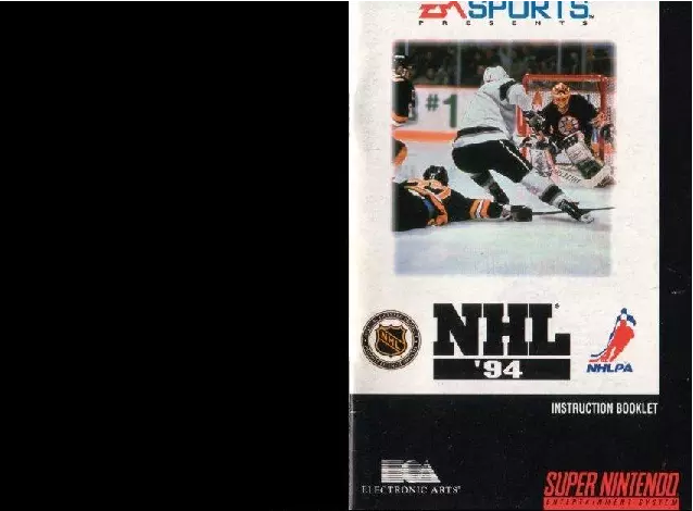 manual for NHL Pro Hockey '94