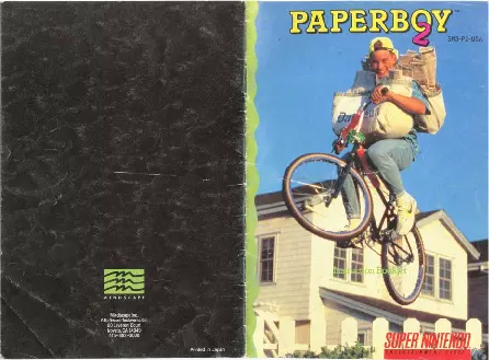 manual for Paperboy 2