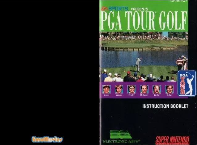 manual for PGA Tour Golf